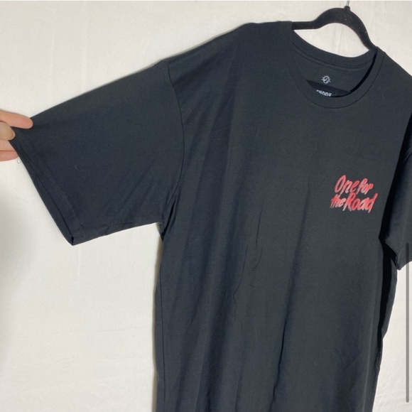 Bush Chook Black One For The Road Beer Promo Roadrunner T Shirt 2X - Picture 6 of 11